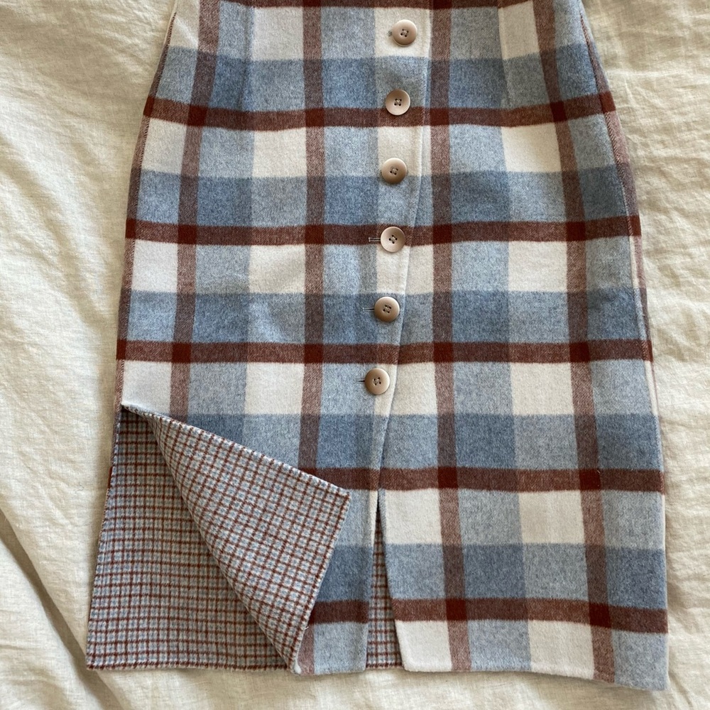 petite studio NYC wool skirt